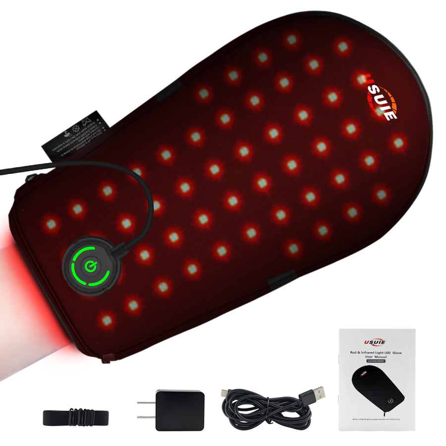 USUIE Red Light Infrared Therapy Device For Hand Pain Relief Glove - Usuie
