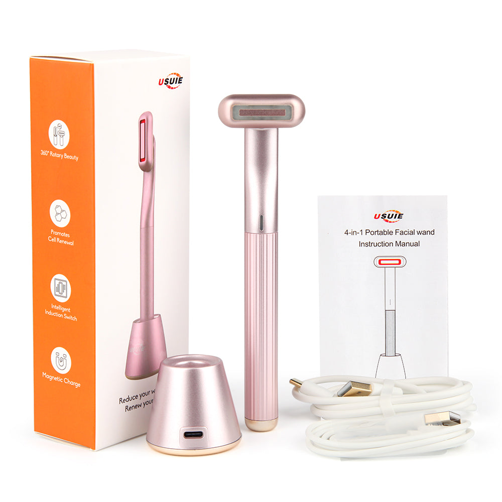 Usuie Red Light Therapy Skincare Wand - Usuie