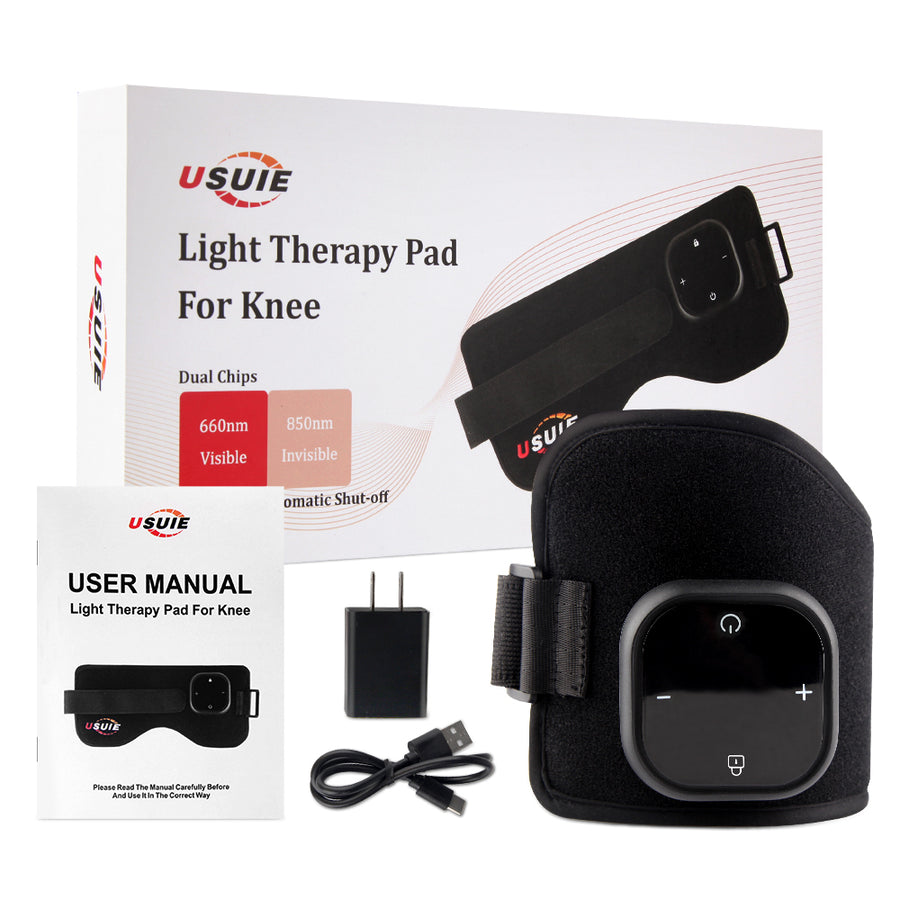 Portable Knee/Joint Pain Relief Red Light Therapy Pad(Battery Included)