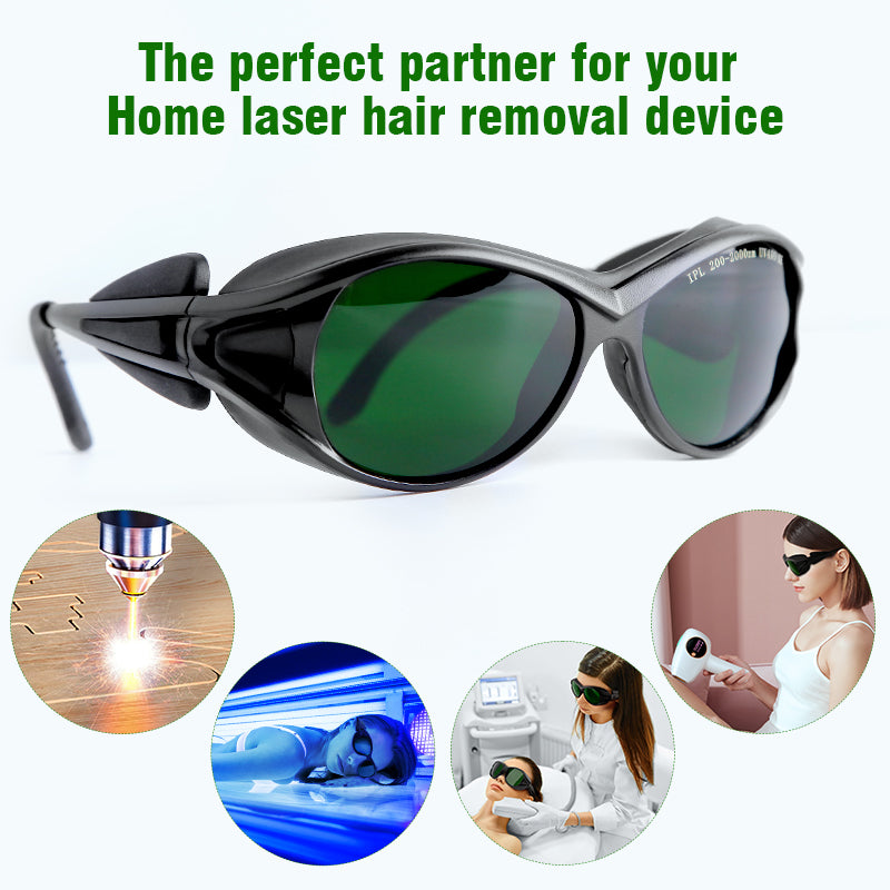Professional 200nm-2000nm Wavelength IPL Laser Safety Glasses
