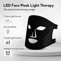 Thumbnail for USUIE X ANGAUSS 7 Color Red Light Therapy Mask with Remote Control