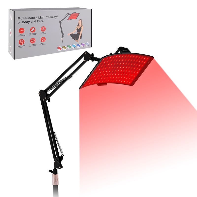 7 in 1 Portable Light Therapy Lamp for Face and Body
