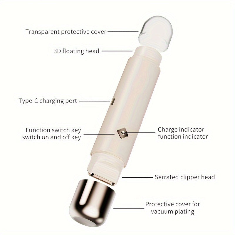 Electric Facial Hair Remover