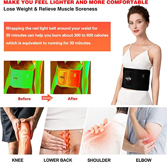 USUIE Red Light Therapy Belt, Infrared Light Therapy Wrap - Usuie